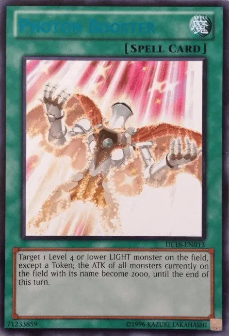 Photon Booster (Blue) [DL18-EN013] Rare - Doe's Cards