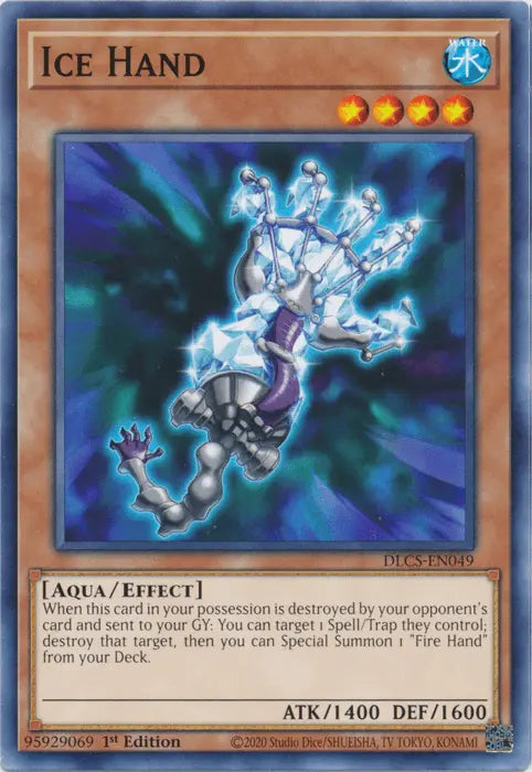 Ice Hand [DLCS-EN049] Common - Doe's Cards