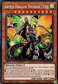 Armed Dragon Thunder LV10 [BLVO-EN001] Secret Rare - Doe's Cards