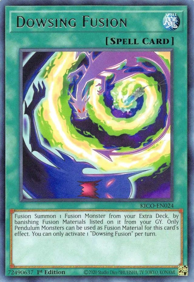 Dowsing Fusion (Rare) [KICO-EN024] Rare - Doe's Cards