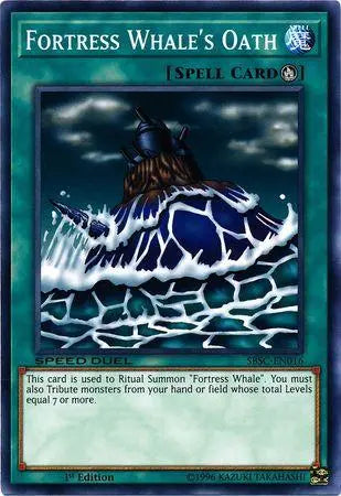 Fortress Whale's Oath [SBSC-EN016] Common - Doe's Cards