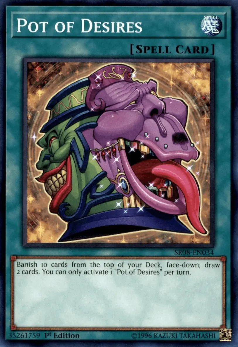 Pot of Desires [SR08-EN034] Common - Doe's Cards
