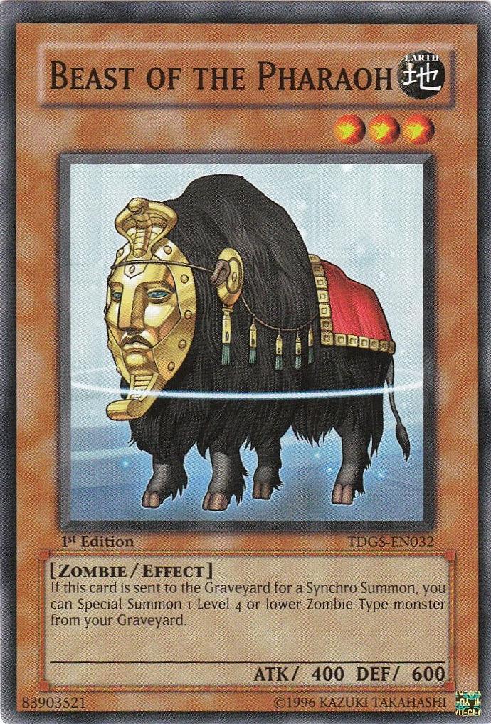 Beast of the Pharaoh [TDGS-EN032] Common - Doe's Cards