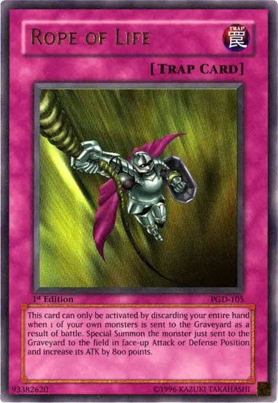Rope of Life [PGD-105] Ultra Rare - Doe's Cards
