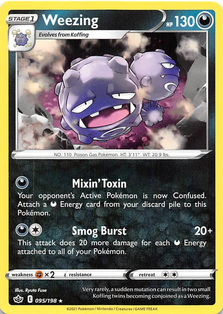 Weezing (095/198) [Sword & Shield: Chilling Reign] - Doe's Cards