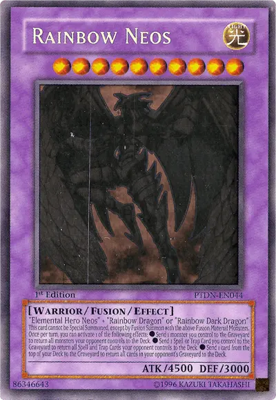 Rainbow Neos [PTDN-EN044] Ghost Rare - Doe's Cards