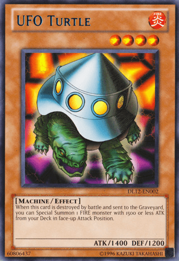 UFO Turtle (Blue) [DL12-EN002] Rare - Doe's Cards