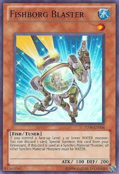 Fishborg Blaster [TU06-EN004] Super Rare - Doe's Cards