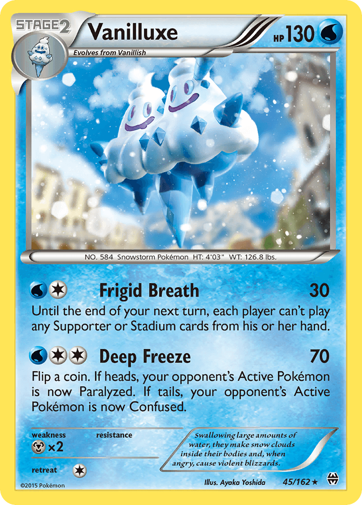 Vanilluxe (45/162) [XY: BREAKthrough] - Doe's Cards