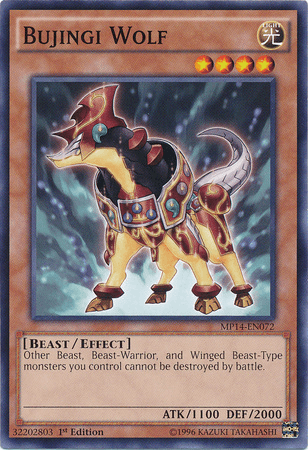 Bujingi Wolf [MP14-EN072] Common - Doe's Cards