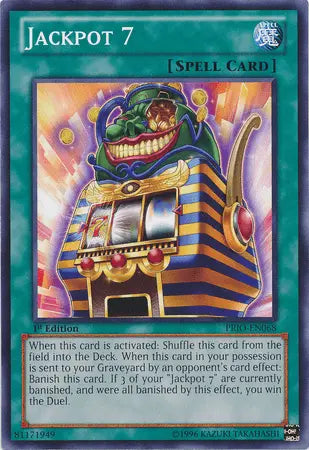 Jackpot 7 [PRIO-EN068] Common - Doe's Cards
