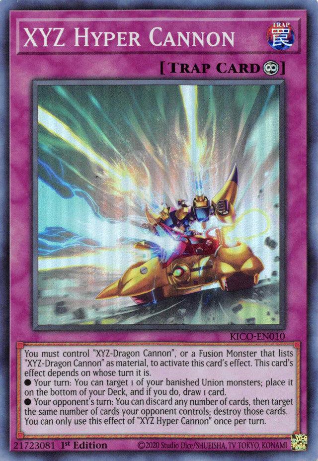 XYZ Hyper Cannon (Super Rare) [KICO-EN010] Super Rare - Doe's Cards