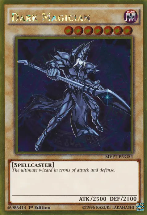 Dark Magician [MVP1-ENG54] Gold Rare - Doe's Cards