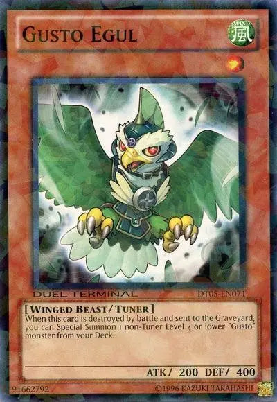 Gusto Egul [DT05-EN071] Common - Doe's Cards