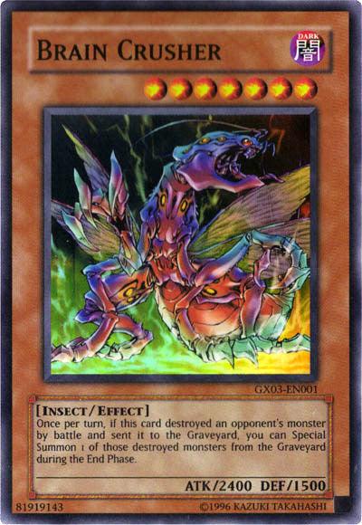 Brain Crusher [GX03-EN001] Super Rare - Doe's Cards