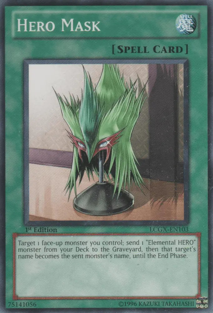 Hero Mask [LCGX-EN103] Common - Doe's Cards