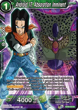 Android 17, Absorption Imminent (EX20-03) [Ultimate Deck 2022] - Doe's Cards