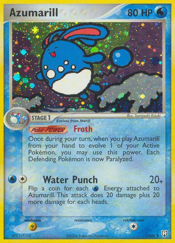 Azumarill (1/109) (Theme Deck Exclusive) [EX: Team Rocket Returns] - Doe's Cards