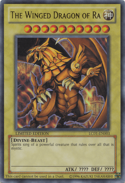 The Winged Dragon of Ra [LC01-EN003] Ultra Rare - Doe's Cards