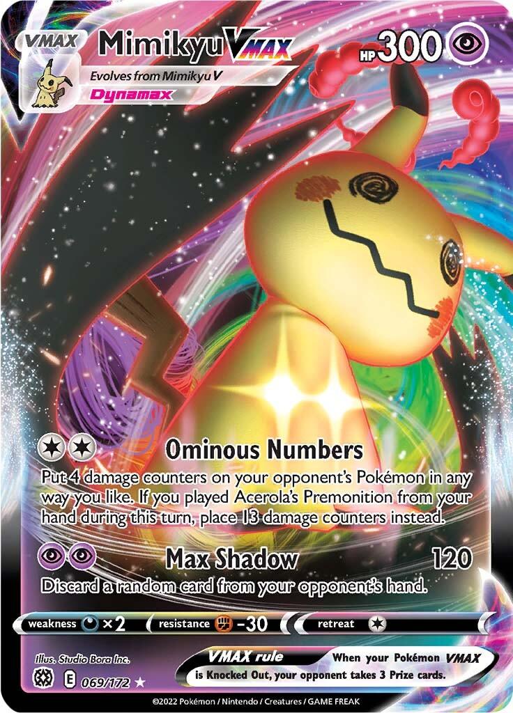 Mimikyu VMAX (069/172) [Sword & Shield: Brilliant Stars] - Doe's Cards