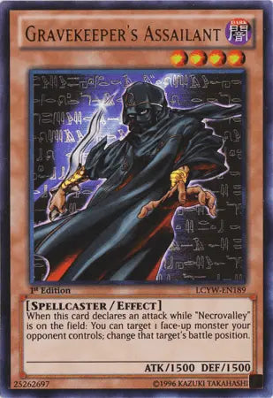 Gravekeeper's Assailant [LCYW-EN189] Ultra Rare - Doe's Cards