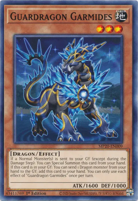 Guardragon Garmides [MP20-EN009] Common - Doe's Cards