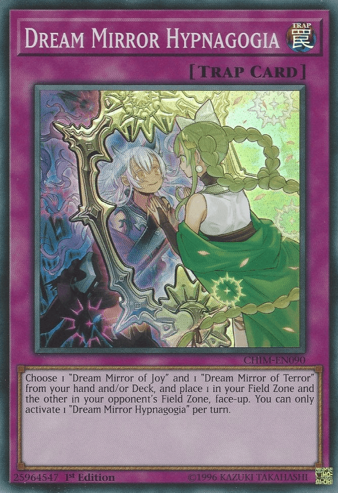 Dream Mirror Hypnagogia [CHIM-EN090] Super Rare - Doe's Cards