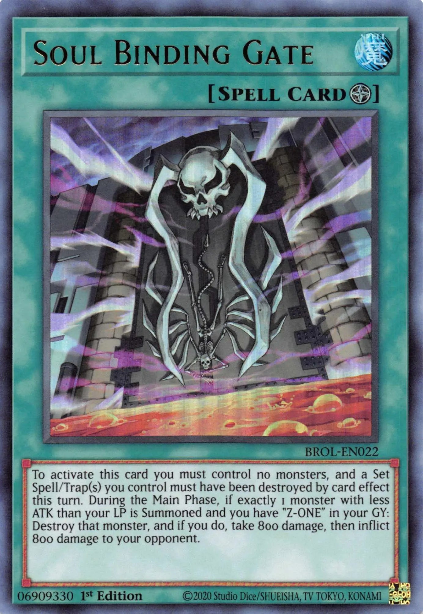 Soul Binding Gate [BROL-EN022] Ultra Rare - Doe's Cards