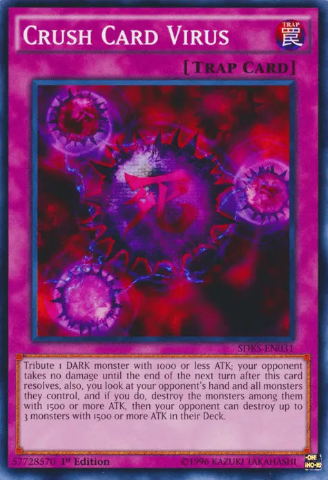 Crush Card Virus [SDKS-EN031] Common - Doe's Cards