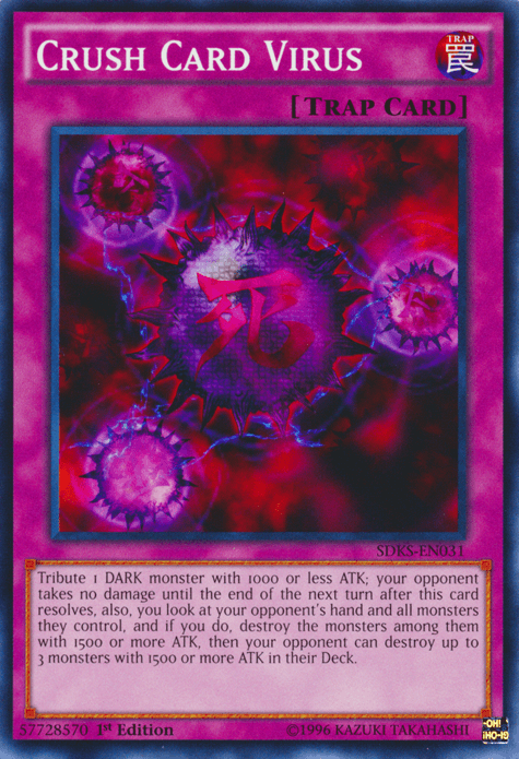 Crush Card Virus [SDKS-EN031] Common - Doe's Cards