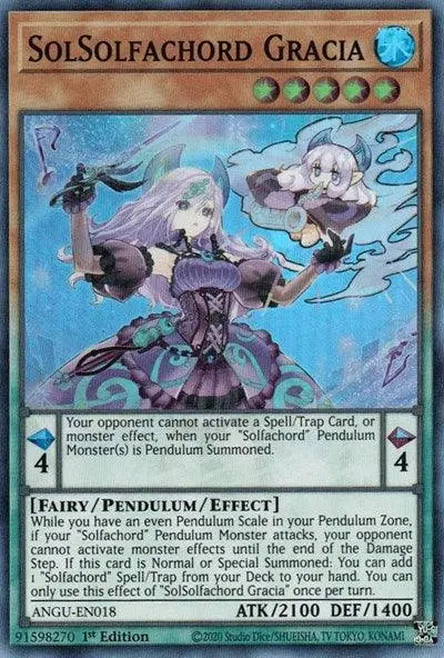 SolSolfachord Gracia (Super Rare) [ANGU-EN018] Super Rare - Doe's Cards
