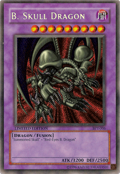 B. Skull Dragon [BPT-006] Secret Rare - Doe's Cards