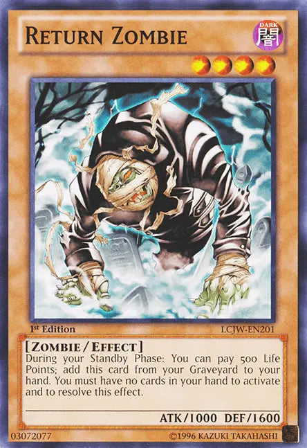 Return Zombie [LCJW-EN201] Common - Doe's Cards