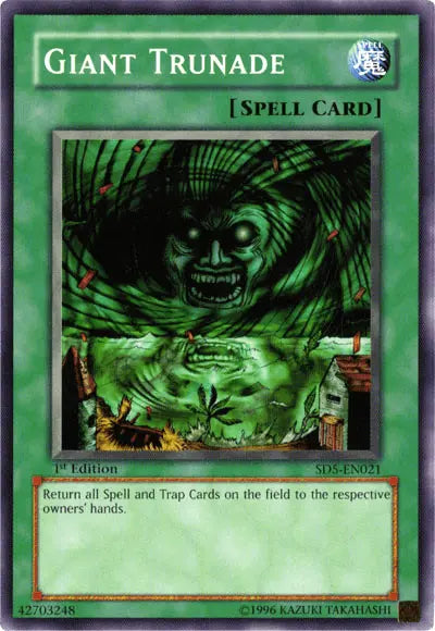 Giant Trunade [SD5-EN021] Common - Doe's Cards