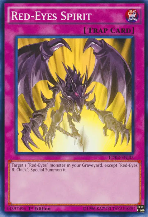 Red-Eyes Spirit [LDK2-ENJ35] Common - Doe's Cards