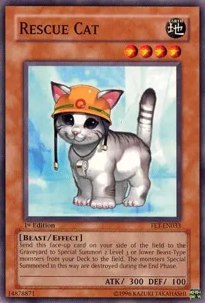 Rescue Cat [FET-EN033] Common - Doe's Cards
