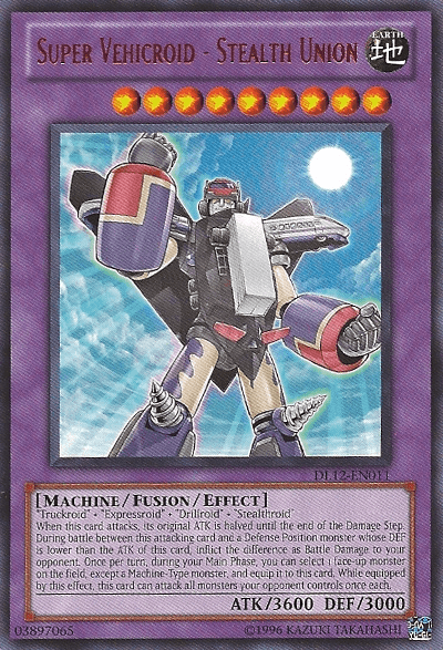 Super Vehicroid - Stealth Union (Red) [DL12-EN011] Rare - Doe's Cards