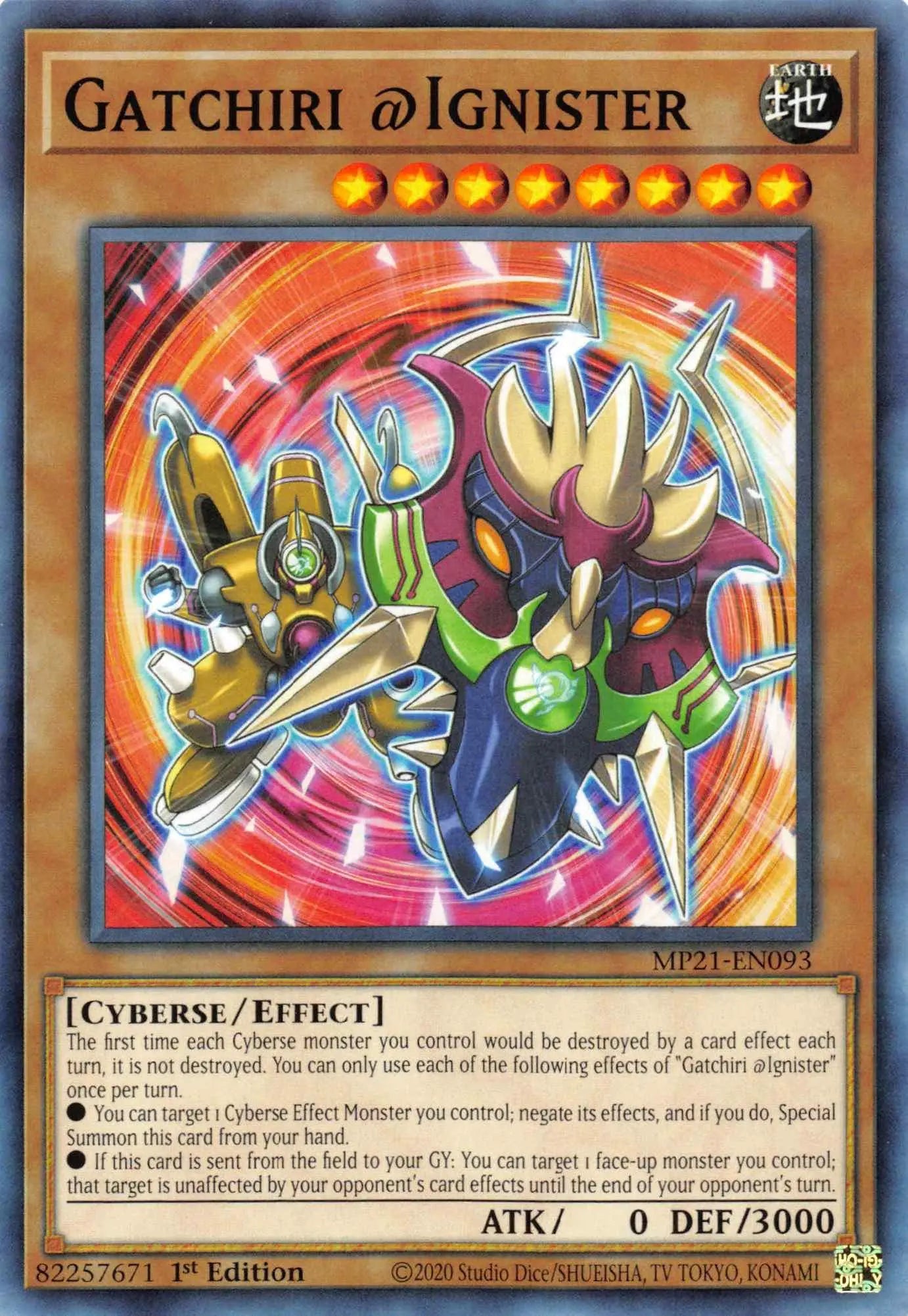 Gatchiri @Ignister [MP21-EN093] Common - Doe's Cards