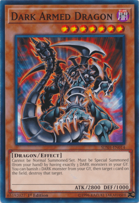 Dark Armed Dragon [SDSH-EN014] Common - Doe's Cards