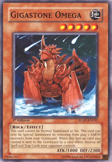 Gigastone Omega [RGBT-EN032] Common - Doe's Cards