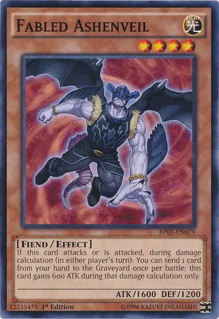 Fabled Ashenveil [BP03-EN079] Common - Doe's Cards