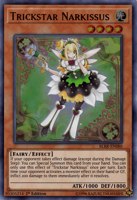 Trickstar Narkissus [BLRR-EN080] Ultra Rare - Doe's Cards