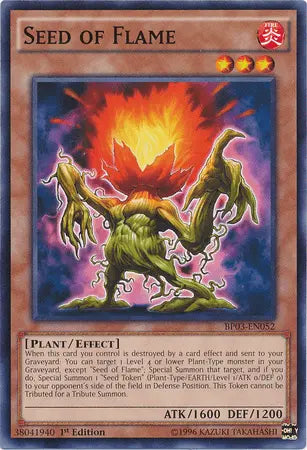 Seed of Flame [BP03-EN052] Common - Doe's Cards