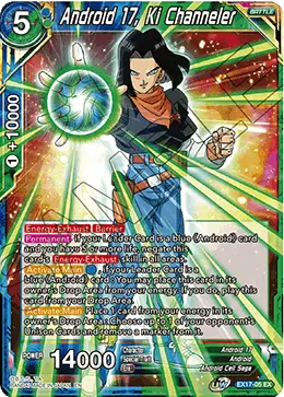 Android 17, Ki Channeler (EX17-05) [Saiyan Booster] - Doe's Cards