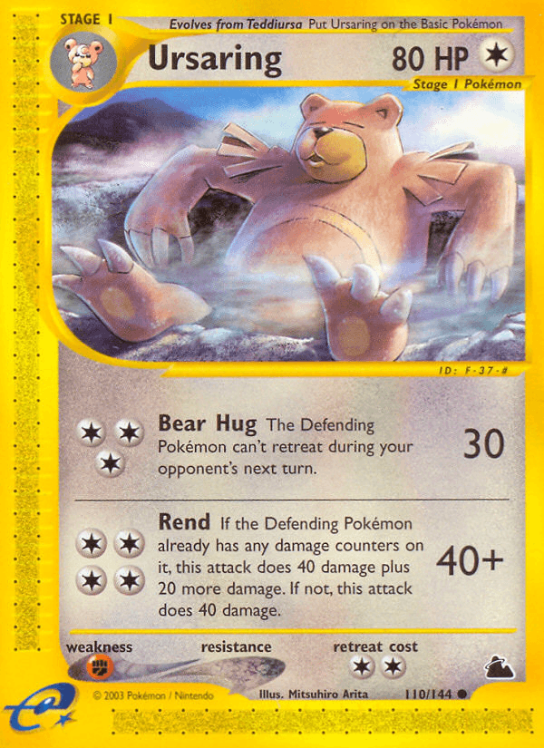 Ursaring (110/144) [Skyridge] - Doe's Cards