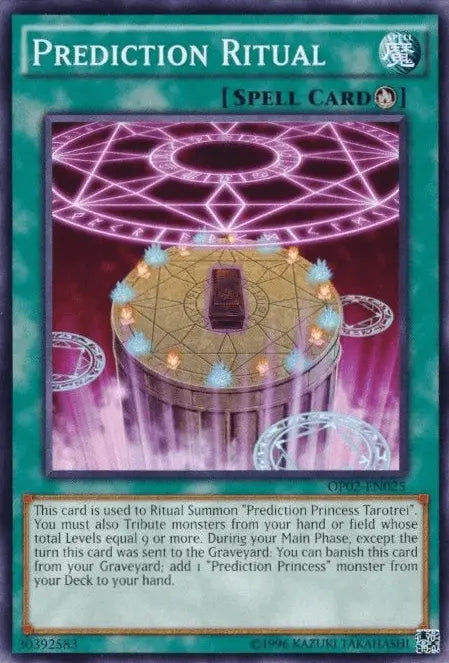 Prediction Ritual [OP02-EN025] Common - Doe's Cards