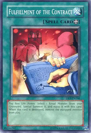 Fulfillment of the Contract [DR3-EN166] Common - Doe's Cards