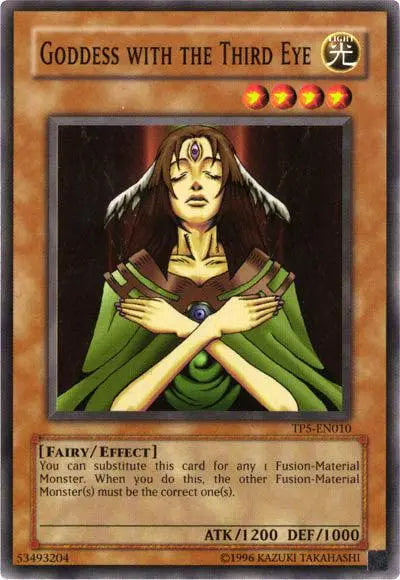 Goddess with the Third Eye [TP5-EN010] Common - Doe's Cards