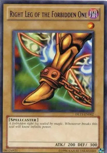Right Leg of the Forbidden One (Red) [DL11-EN002] Rare - Doe's Cards