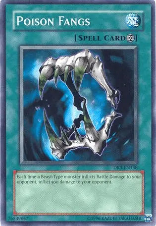 Poison Fangs [DR3-EN158] Common - Doe's Cards